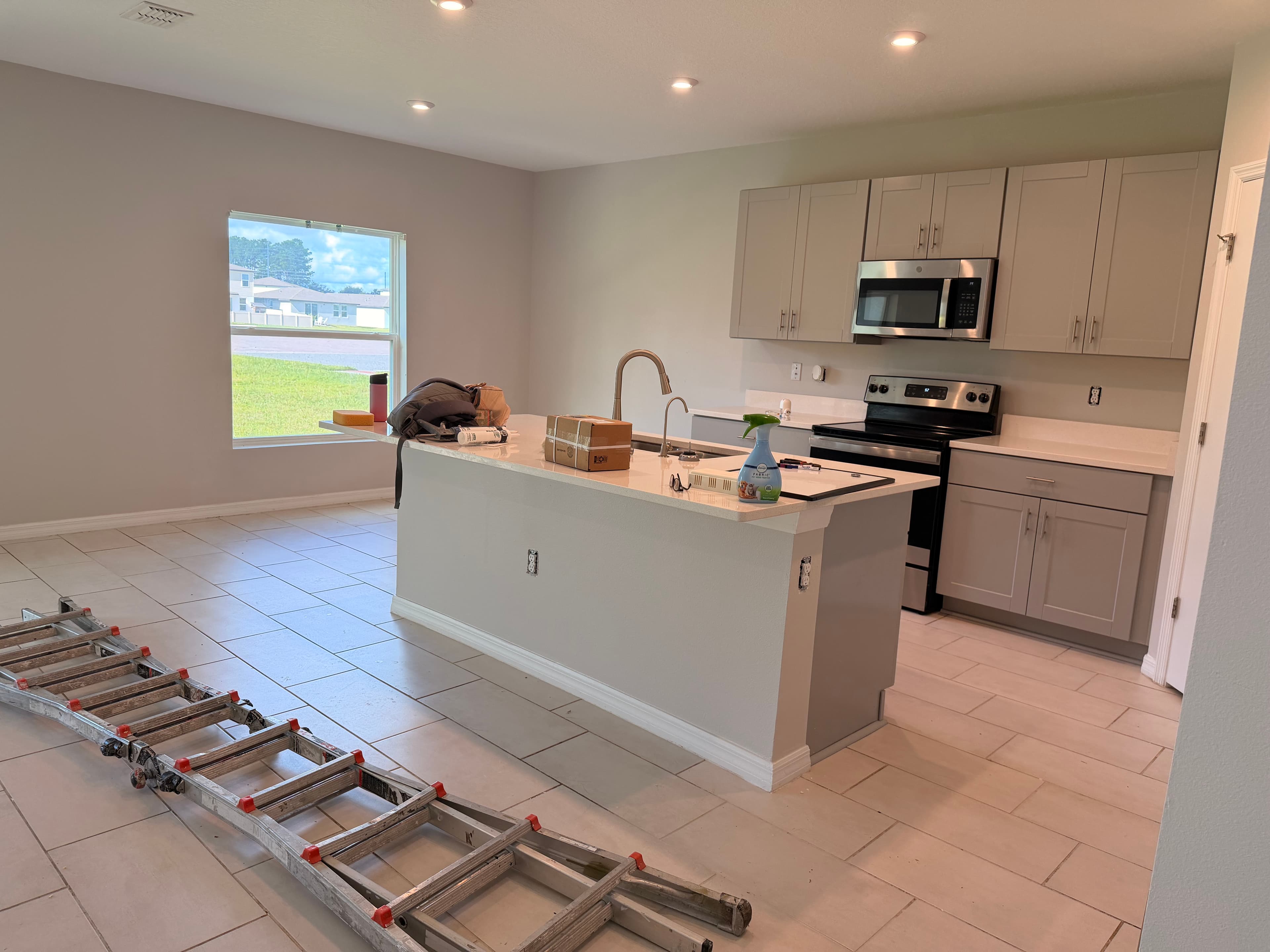 Recent kitchen renovation completed by a marketplace contractor
